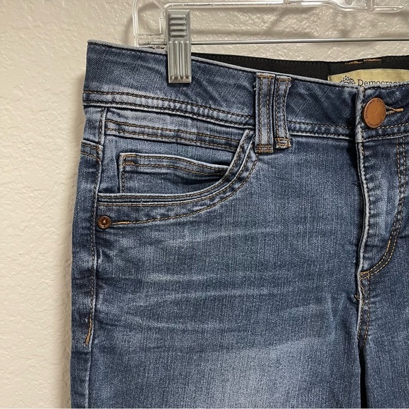 Democracy Medium Wash “ab” technology Skinny Jeans Size 10 - Picture 3 of 5